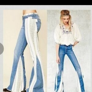 Rare Danica Free People Flare Jean